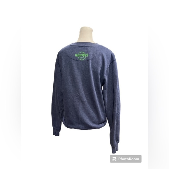Hard Rock Hotel Orlando Save The Planet Crew Neck Sweatshirt Size Small - Picture 2 of 4